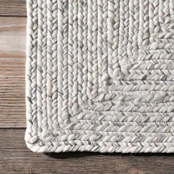 Ivory Braided Lefebvre Area Rug, 12x15