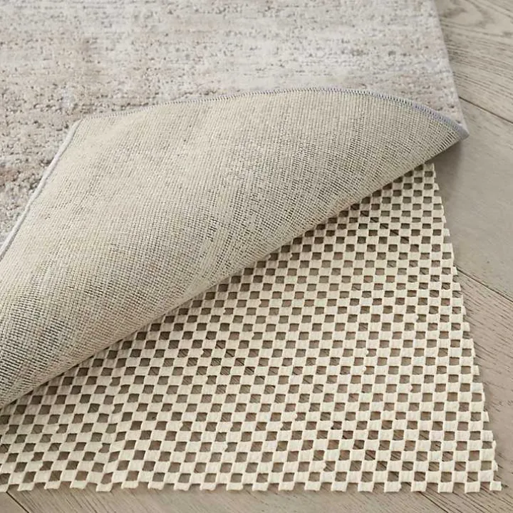 Ivory Gridlock Non-Slip Rug Pad, 3x4