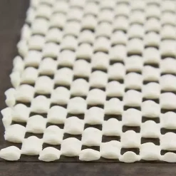 Ivory Gridlock Non-Slip Rug Pad, 5x8