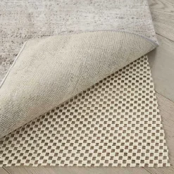 Ivory Gridlock Non-Slip Rug Pad, 8x10