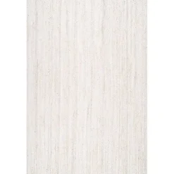 Ivory Hand Woven Rigo Jute Area Rug, 9x12