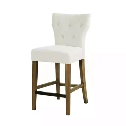 Ivory Harrison Tufted Counter Stool