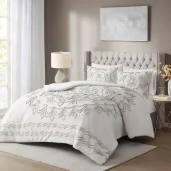 Ivory Medallion Full/Queen 3-pc. Comforter Set