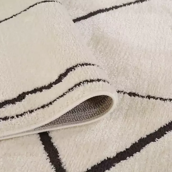 Ivory Moroccan Accent Rug, 2x3