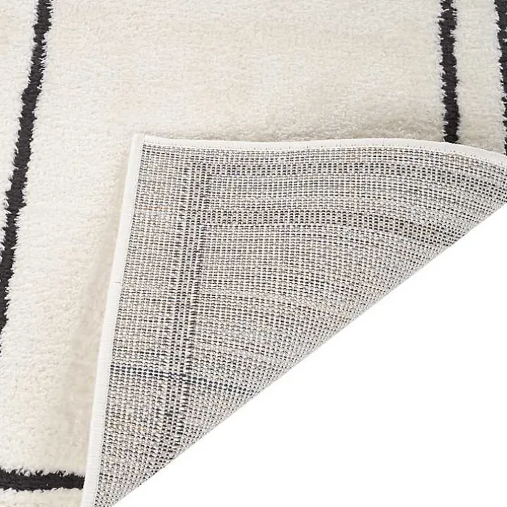 Ivory Moroccan Accent Rug, 2x3