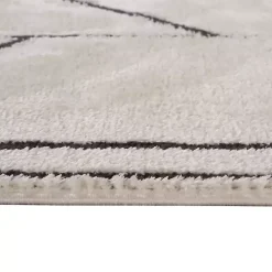 Ivory Moroccan Accent Rug, 2x3