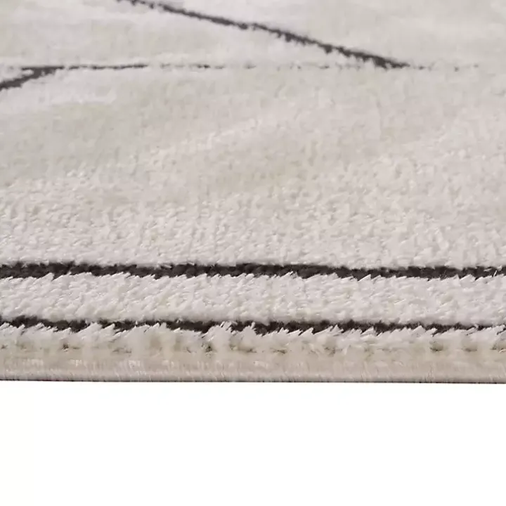 Ivory Moroccan Accent Rug, 2x3