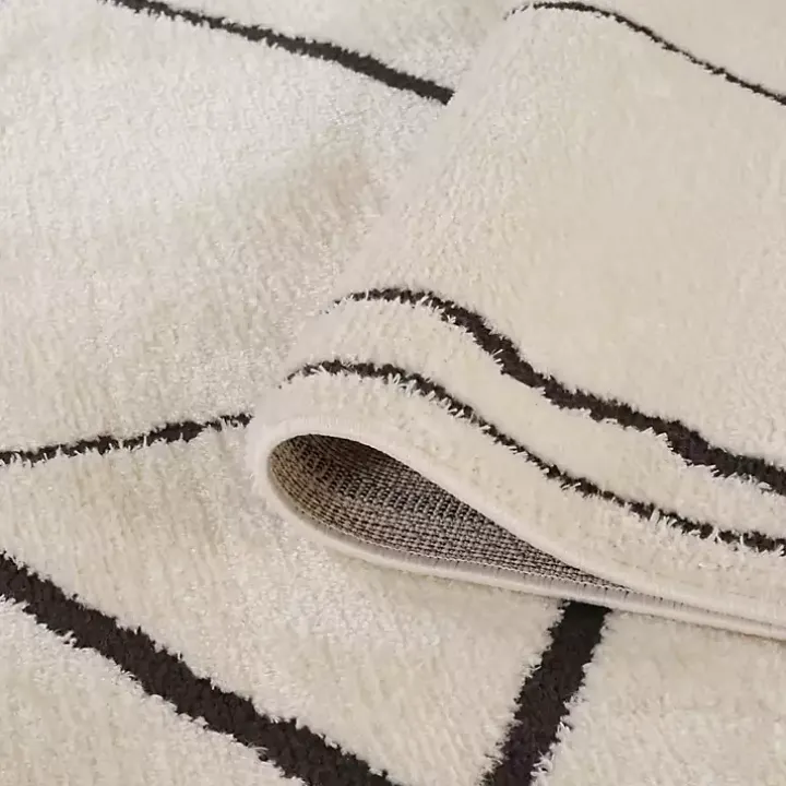 Ivory Moroccan Accent Rug, 2x3