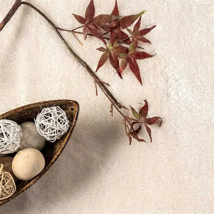 Ivory Shag Washable Area Rug, 8x10