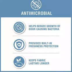 Ivory Striped Oversized King 3-pc. Comforter Set