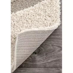 Ivory Swirl Carolyn Area Rug, 5x8