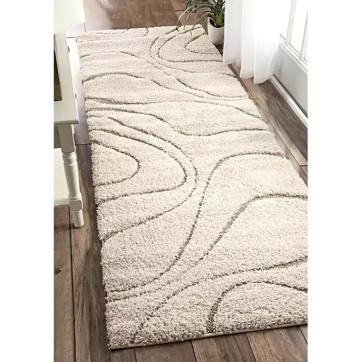 Ivory Swirl Carolyn Runner