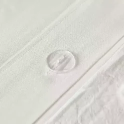 Ivory Tufted Cotton 7-pc. Full/Queen Duvet Set