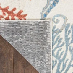 Ivory Underwater Paradise Area Rug, 7x9