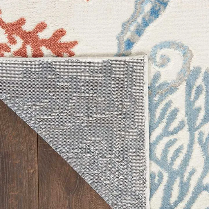 Ivory Underwater Paradise Area Rug, 7x9