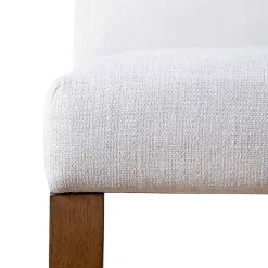 Ivory Upholstered Katie Dining Chairs, Set of 2