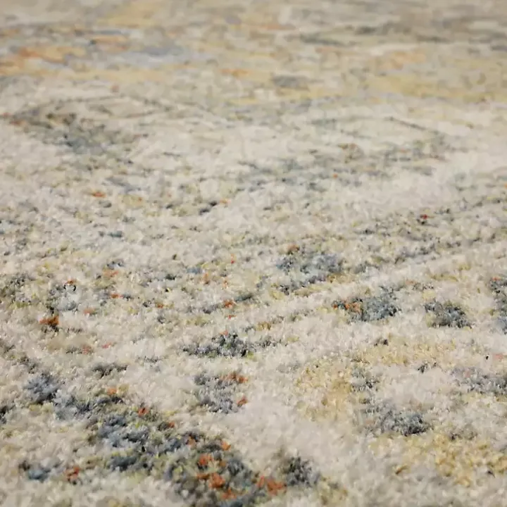 Ivory Wilcox Medallion Area Rug, 6x9