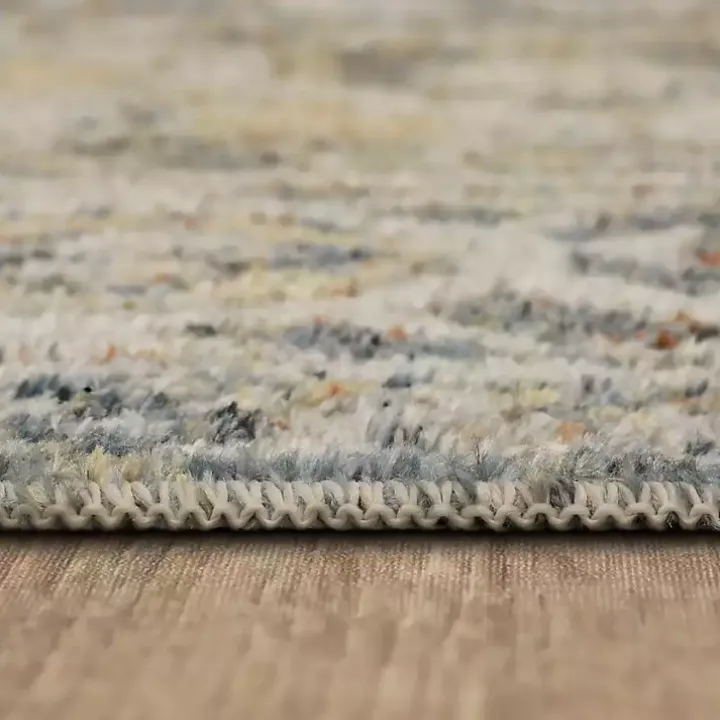 Ivory Wilcox Medallion Area Rug, 6x9