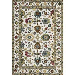 Jackson Ivory Hand-Tufted Area Rug, 5x7