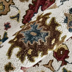 Jackson Ivory Hand-Tufted Area Rug, 5x7