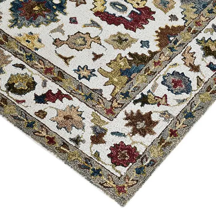 Jackson Ivory Hand-Tufted Area Rug, 8x10