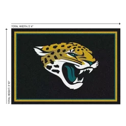 Jacksonville Jaguars Area Rug, 4x6