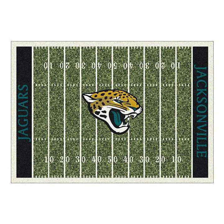 Jacksonville Jaguars Home Field Area Rug, 6x8