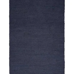 Jaxon Navy Natural Jute Area Rug, 4x6