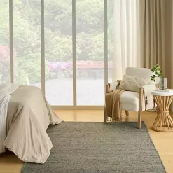 Jaxon Sage Natural Jute Area Rug, 4x6