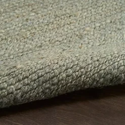 Jaxon Sage Natural Jute Area Rug, 8x10