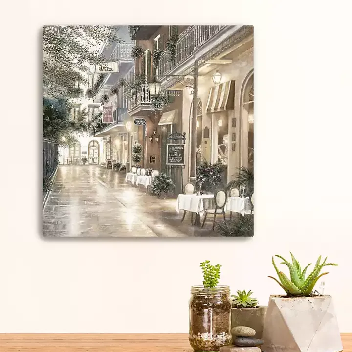 Jazz Street II Canvas Art Print, 20x20 in.