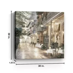 Jazz Street II Canvas Art Print, 30x30 in.