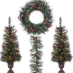 Jefferson Pine 4-pc. Floral Set