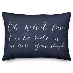 Jingle Bells Accent Pillow