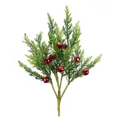 Jingle Bells and Pine Tree Picks, Set of 6