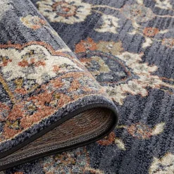 Jordan Bea Navy Blue Area Rug, 6x9