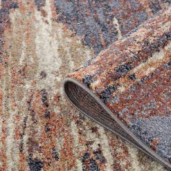 Jordan Delia Rust Area Rug, 5x7