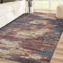 Jordan Delia Rust Area Rug, 7x10
