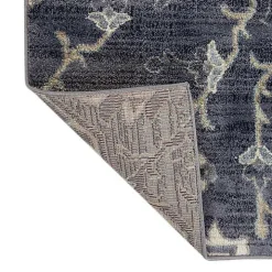 Jordan Eva Purple Medallion Area Rug, 7x10