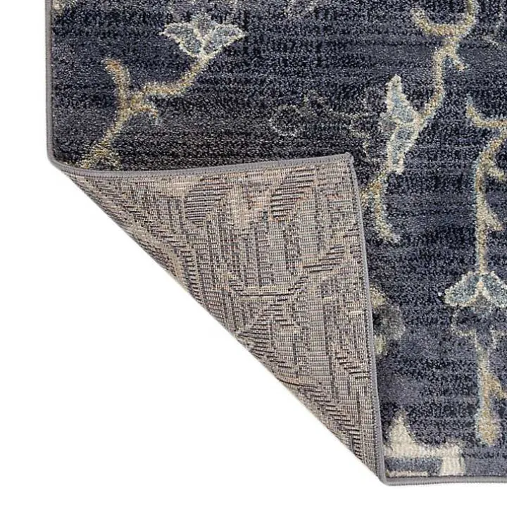 Jordan Eva Purple Medallion Area Rug, 7x10