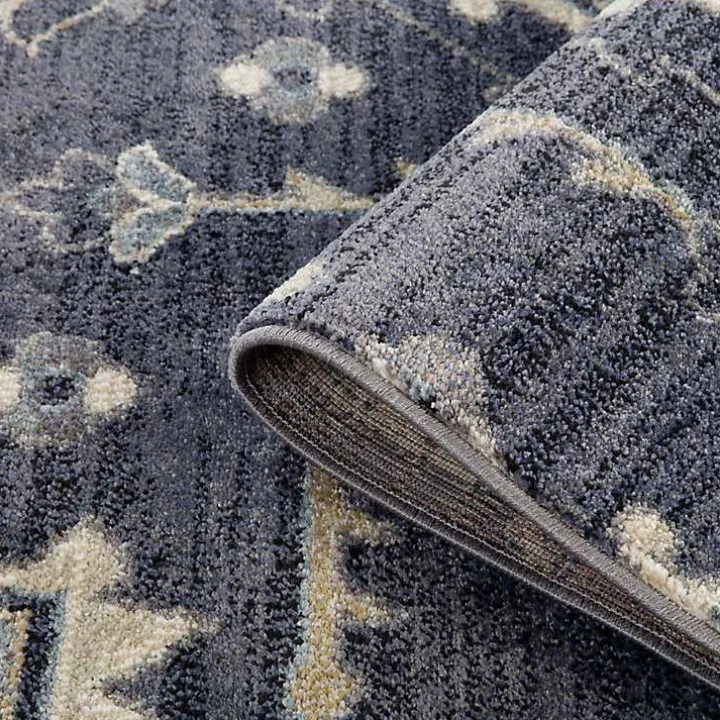 Jordan Eva Purple Medallion Area Rug, 7x10