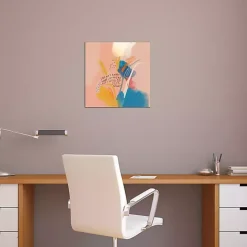 Joy Anyway Abstract Canvas Art Print