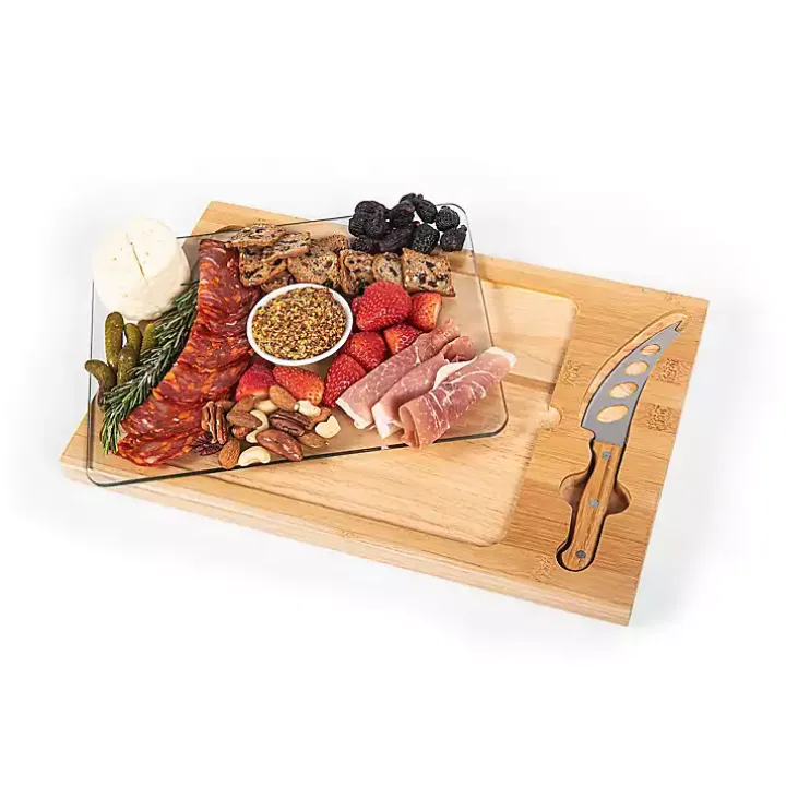 Kansas City Chiefs Cutting Board & Knife Set