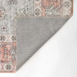 Kelly Traditional Washable Area Rug, 5x8