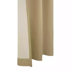 Khaki Room Darkening Curtain Panel Set, 54 in.