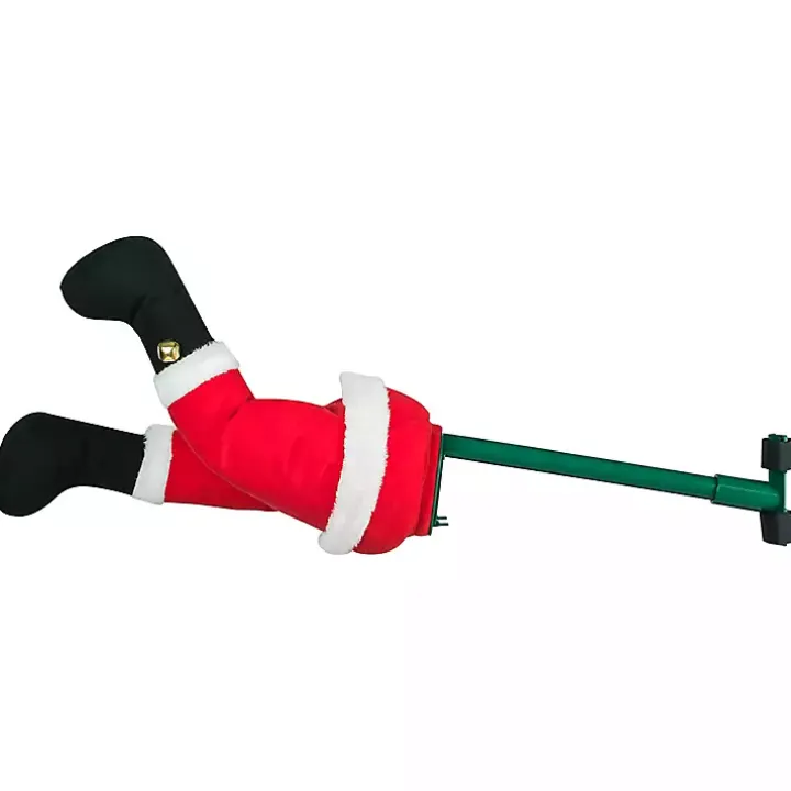 Kicking Santa Legs Christmas Tree Decoration