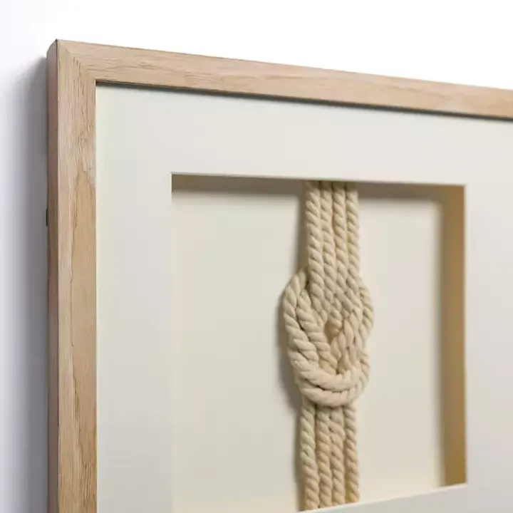 Knot Shadowbox Wall Plaque