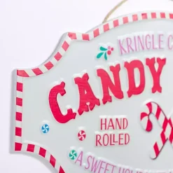 Kringle Candy Co Christmas Wall Plaque