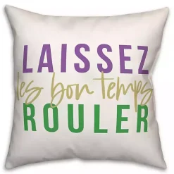 Laissez Le Bon Temps Rouler Pillow