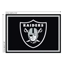 Las Vegas Raiders Area Rug, 3x4